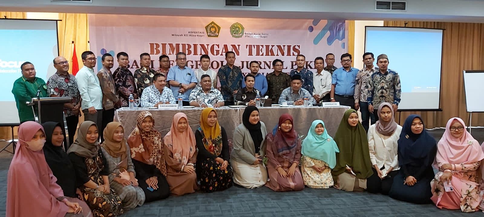 Tim IAITF Jurnal Ikuti Bimtek Pengelolaan Jurnal di Taja Kopertais Wilayah XII Riau-Kepri