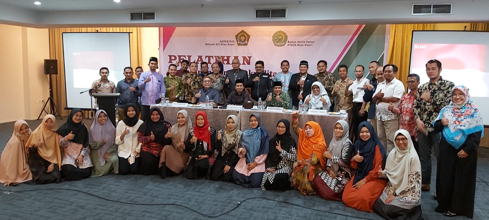 LPM IAITF Dumai Kirim Dua Tim Borang Akreditasi Ikuti Pelatihan Digelar Kopertais Wilayah XII Riau-Kepri