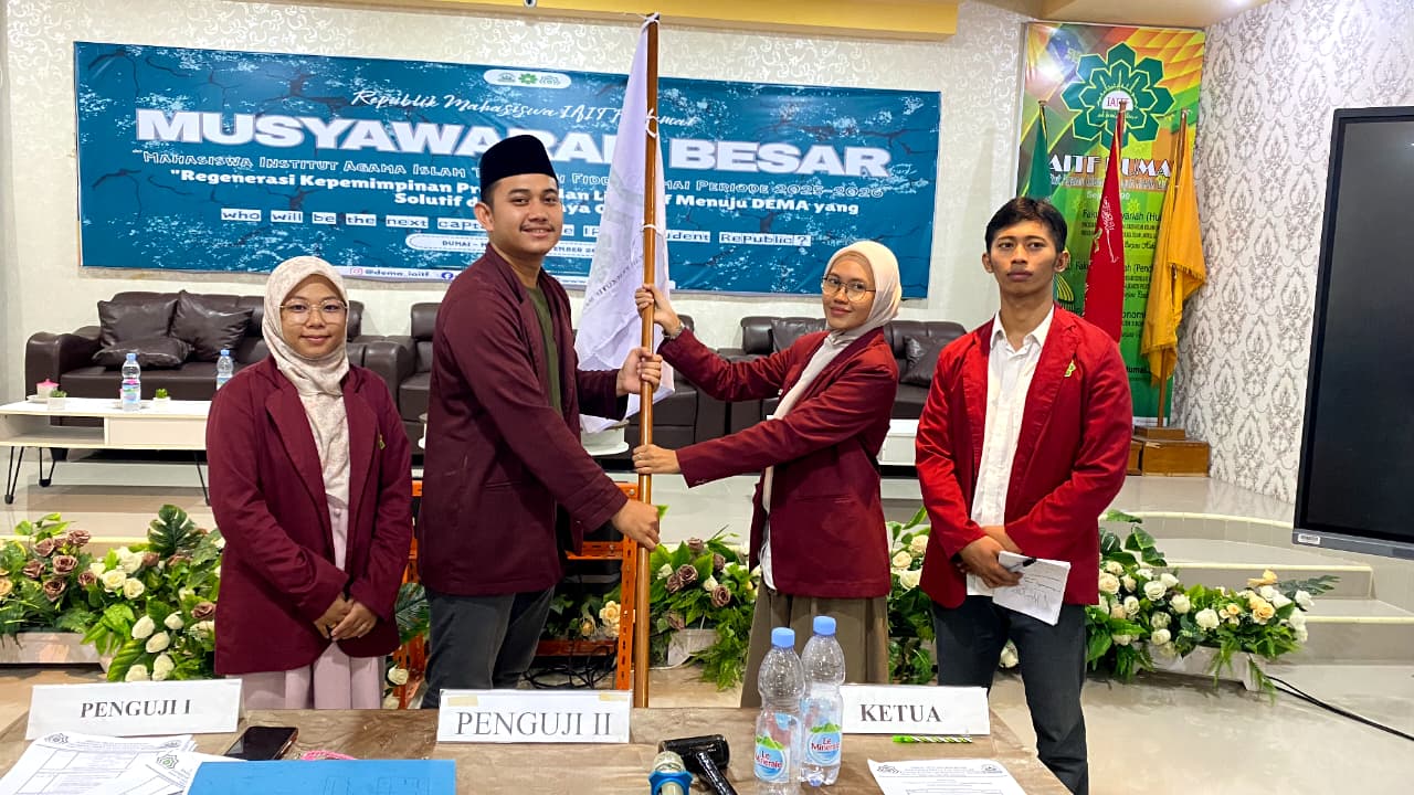 Musyawarah Besar Lahirkan Duet Baru, Zahara & Fauzi Nahkodai DEMA IAITF 2025/2026