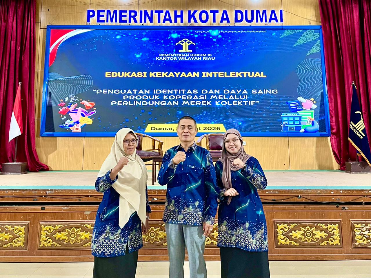 IAITF Dumai Hadiri Edukasi Kekayaan Intelektual: Perkuat Identitas dan Daya Saing Produk Koperasi melalui Merek Kolektif