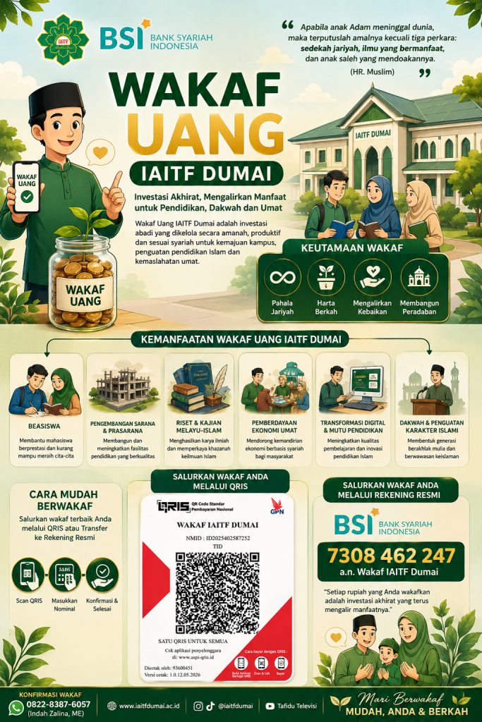 Poster Wakaf IAITF