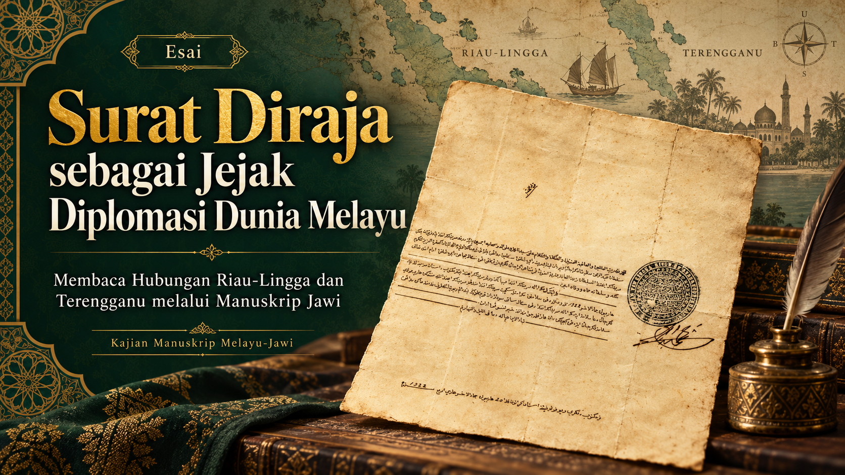 Surat Diraja sebagai Jejak Diplomasi Dunia Melayu: Membaca Hubungan Riau-Lingga dan Terengganu melalui Manuskrip Jawi